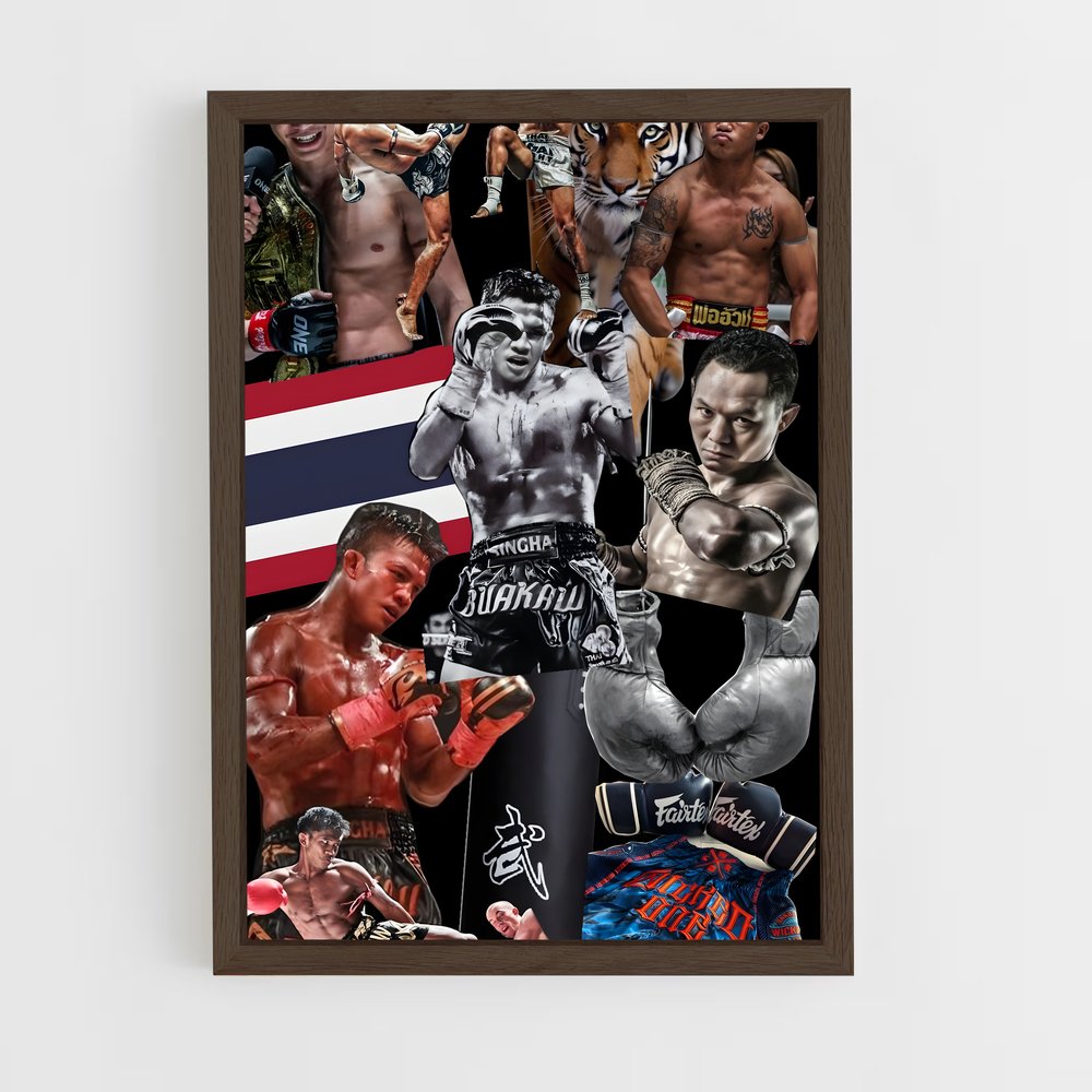 Poster Wbc de muaythai – affiche Muay Thai (vue 5)